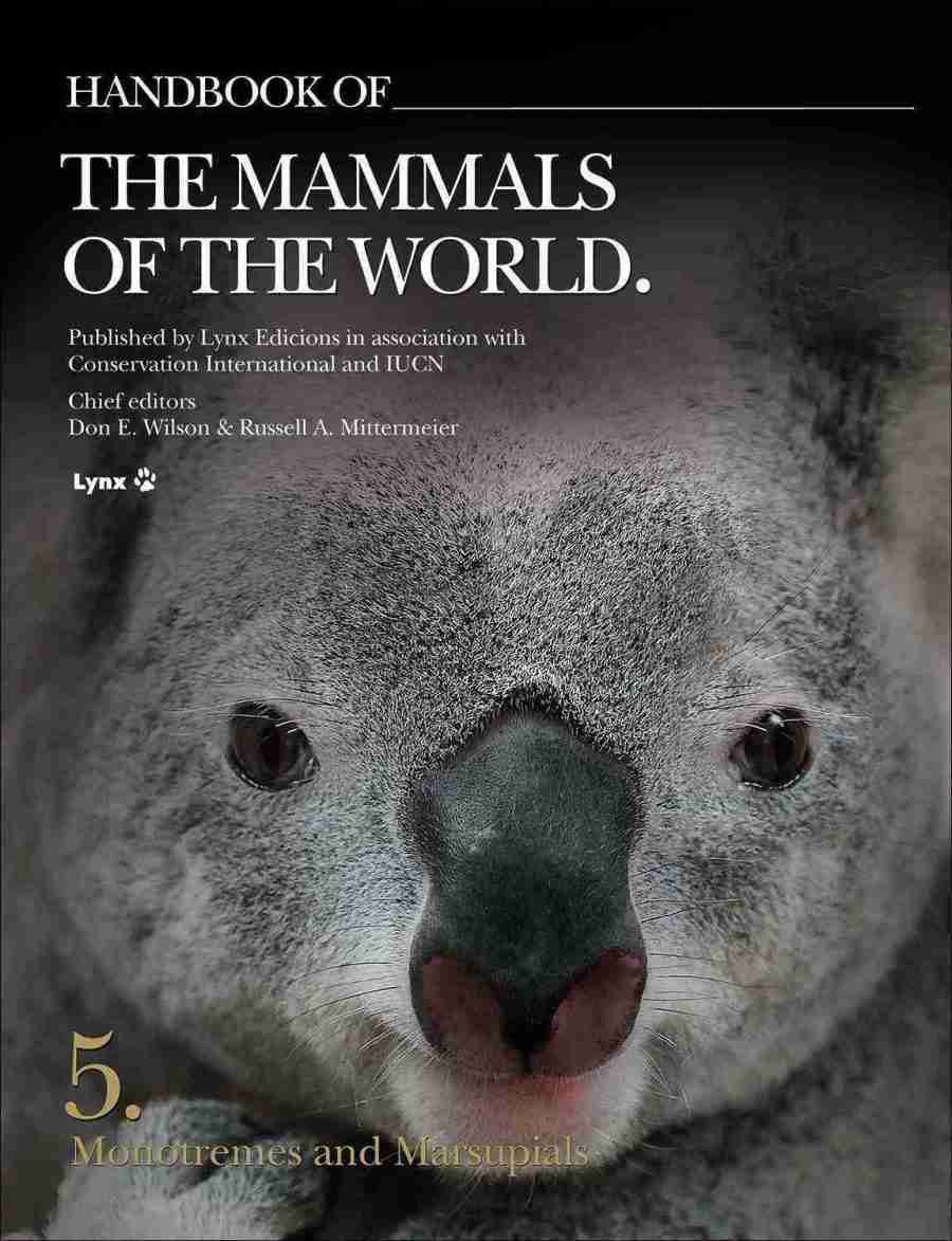 Cover of Handbook of the Mammals of the World Volume 5 Monotremes and Marsupials