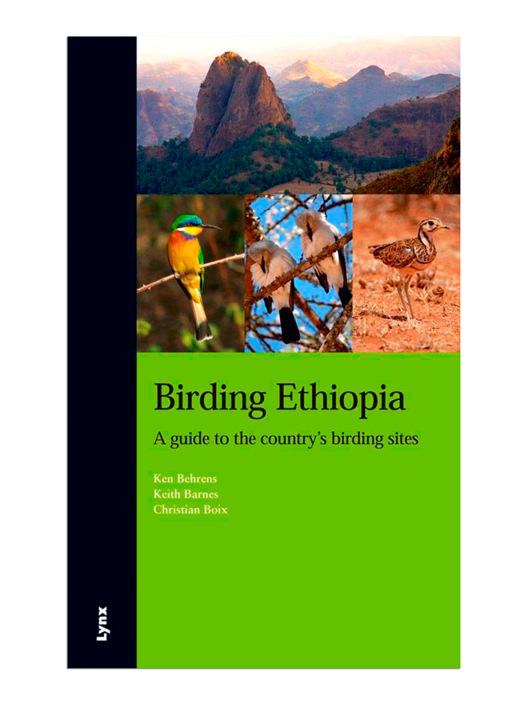 Birding Ethiopia - A guide to the country's birding sites | Lynx Nature Books