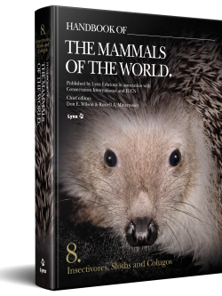 3D cover of Handbook of the Mammals of the World Volume 8 Insectivores, Sloths and Colugos