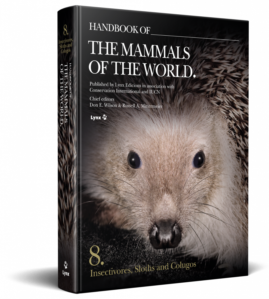 3D cover of Handbook of the Mammals of the World Volume 8 Insectivores, Sloths and Colugos
