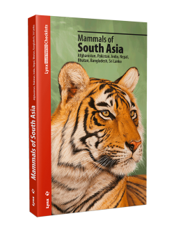 Mammals of South Asia - Afghanistan, Pakistan, India, Nepal, Bhutan, Bangladesh, Sri Lanka | Lynx Nature Books