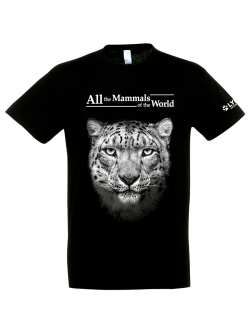 All the Mammals of the World T-Shirt, Men’s Model | Lynx Nature Books