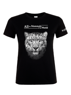 All the Mammals of the World T-Shirt, Women’s Model | Lynx Nature Books