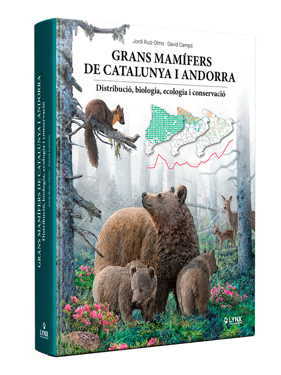 Grans mamífers de Catalunya i Andorra Distribució, biologia, ecologia i conservació | Lynx Nature Books