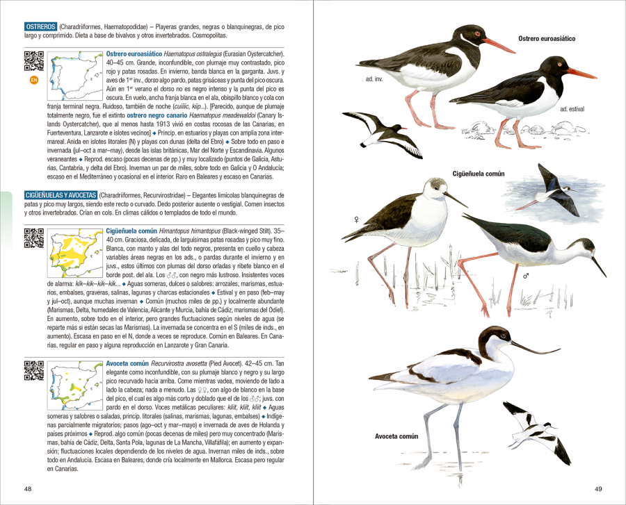 Aves de España | nueva edición | Eduardo de Juana y Juan Varela | Lynx Nature Books