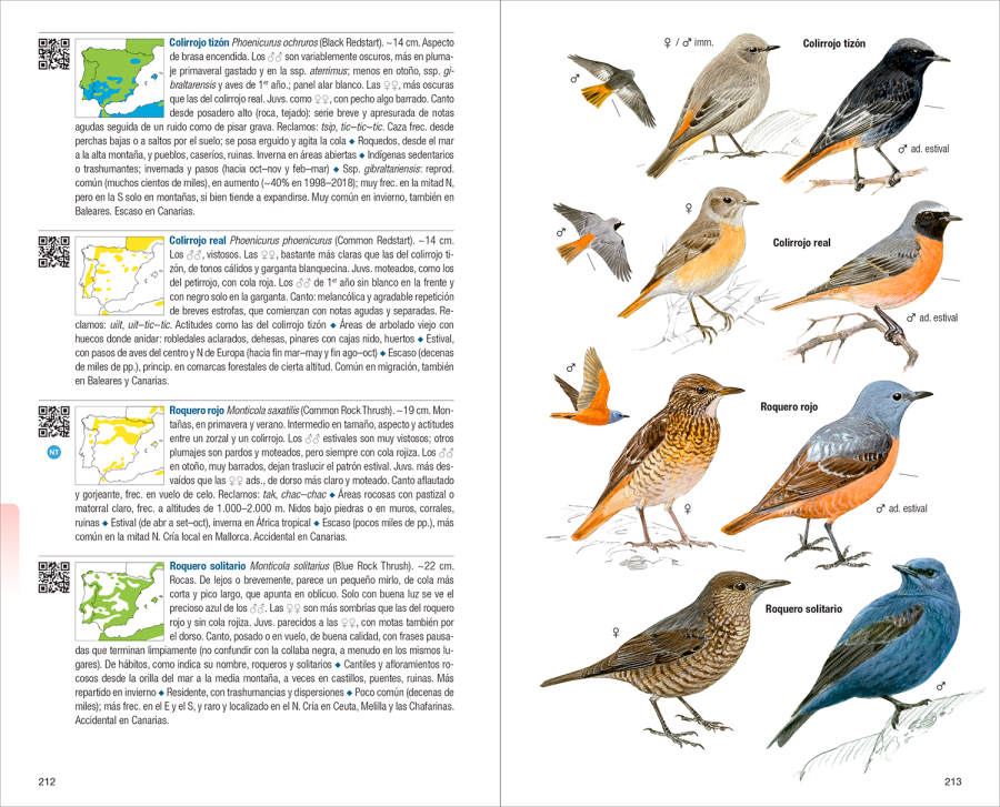 Aves de España | nueva edición | Eduardo de Juana y Juan Varela | Lynx Nature Books