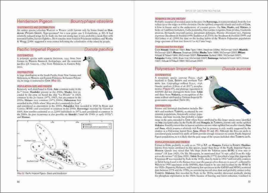 Birds of Eastern Polynesia sample page