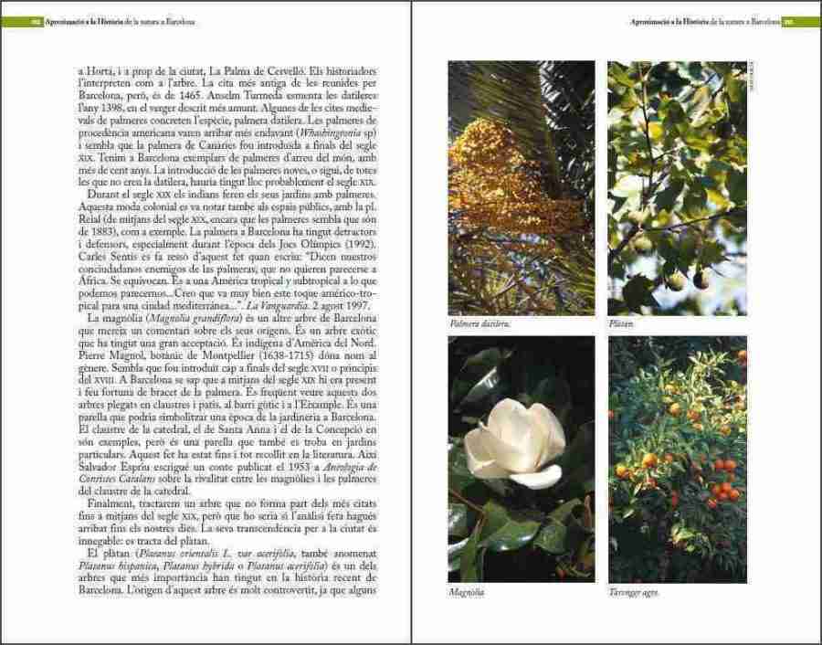 Guia de natura de Barcelona sample page