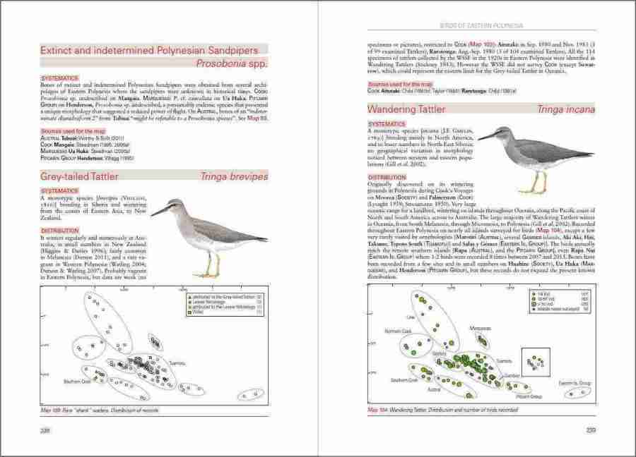 Birds of Eastern Polynesia sample page