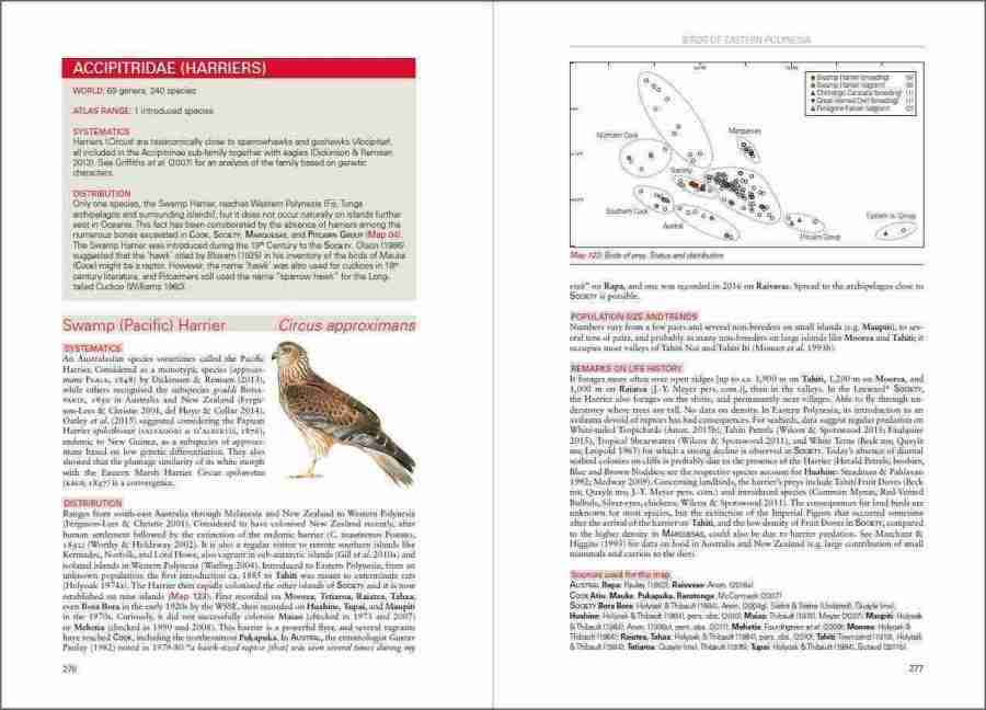 Birds of Eastern Polynesia sample page