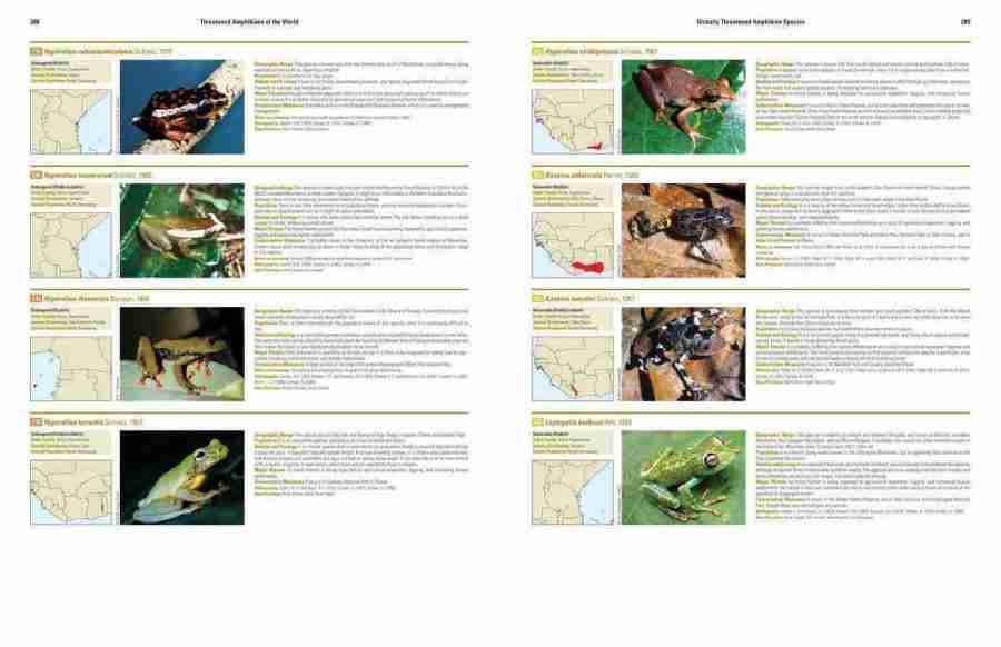 Threatened Amphibians of the World sample page