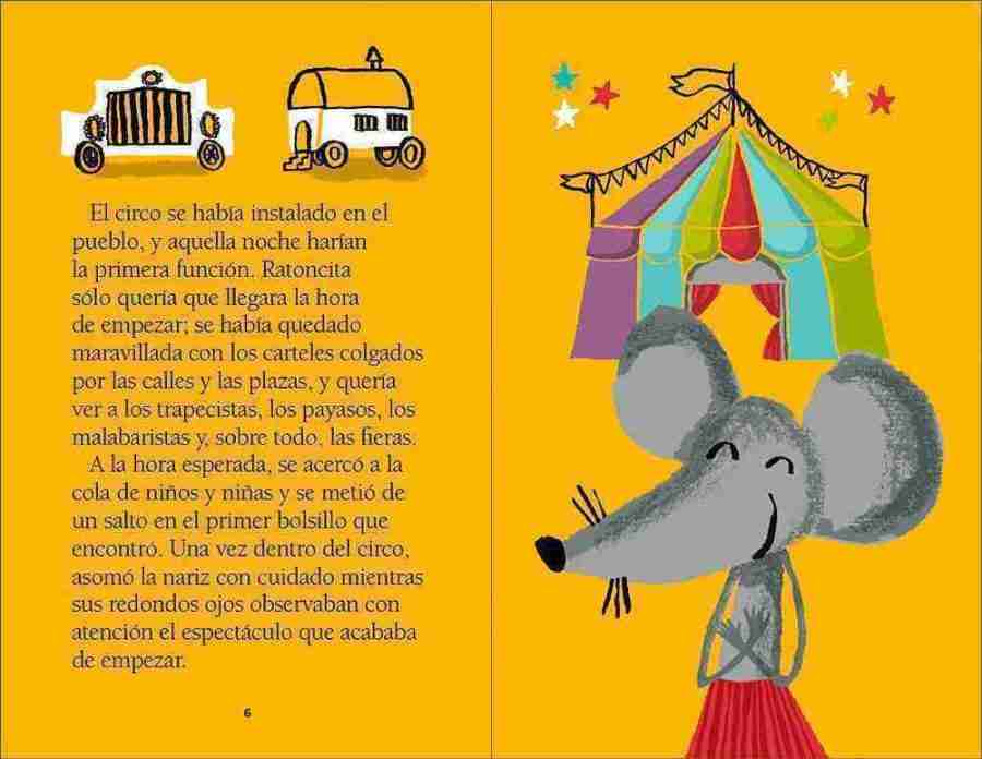 Ratoncita en el circo sample page